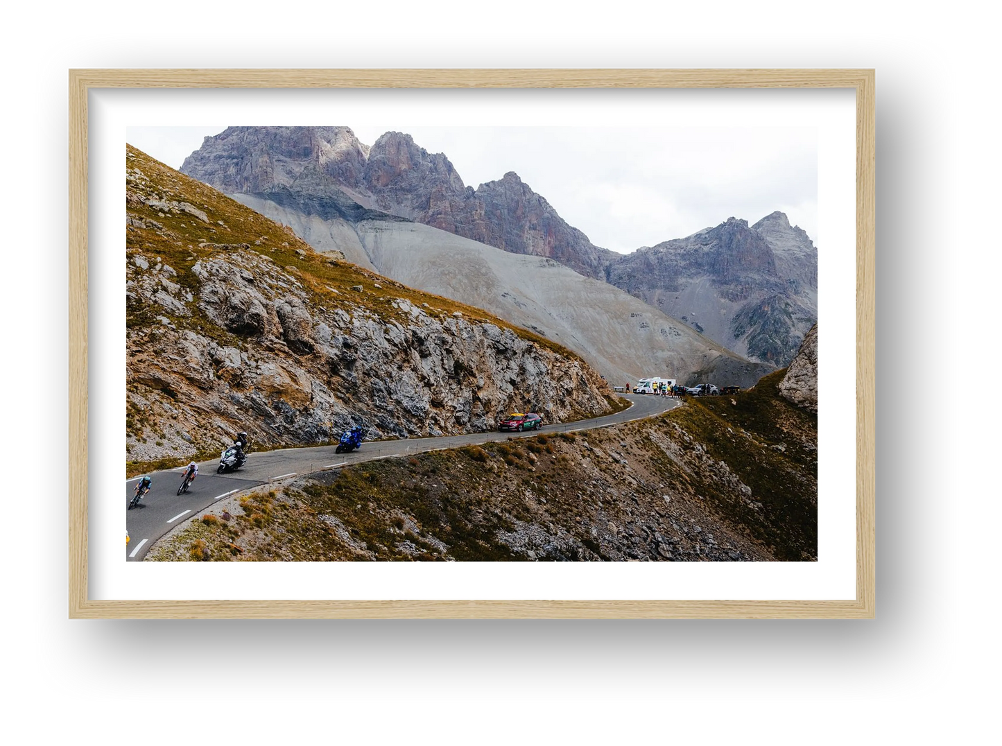 Col du Galibier 2026 / 01 — framed