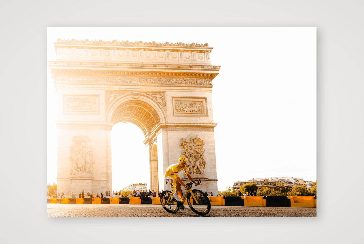 Tour de France 2026 Stage 21 - Tadej — A4 (30×21cm, 12×8") Print only