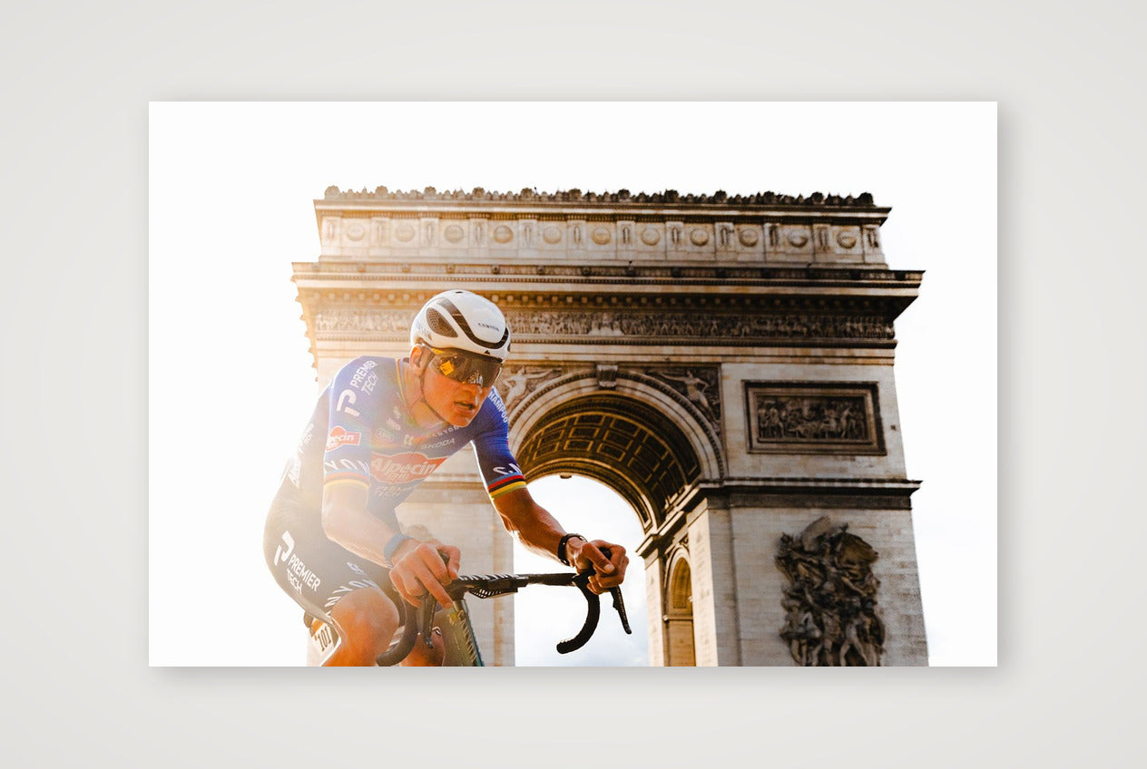 Tour de France Stage 21 2026 - Mathieu — 45×30cm, 18×12" Print only